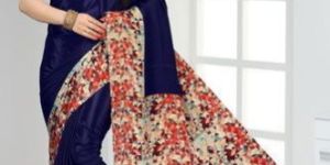 Crepe Uniform Sarees