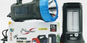 Solar Laser LED Torch