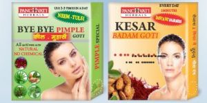 Kesar Badam and Bye Bye Pimple Goti