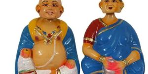 Tanjore Grandparent Doll