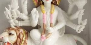 Marble Durga Statue
