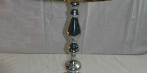 Marble Top Aluminum Round Table