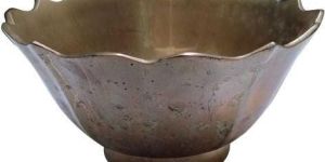 Strawberry Shaped Brass Bowl