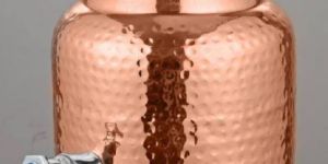 Copper Hammered Water Tank