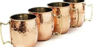 Copper Hammered Mug