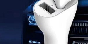 2 in 1 Car Bluetooth Headset