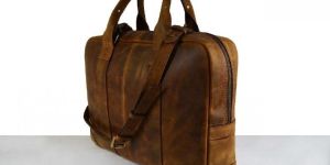 Leather Messenger Bag