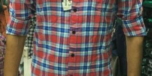 Mens Check Casual Shirts
