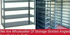 STORAGE SLOTTED ANGLED DISPLAY STEEL IRON RACKS
