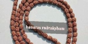 3 Mukhi Rudraksha Mala