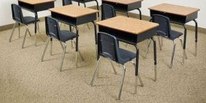 Single Student Desk and Chair Set