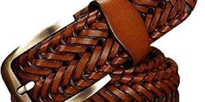 Braided Leather Belt