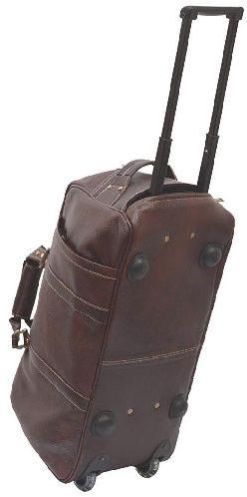Leather Trolley Bag