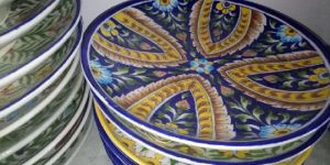 Blue Art Pottery