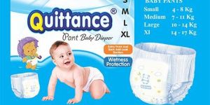 Quittance Disposable Pull up Baby Diapers Medium
