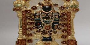 Gold Plated God Statue