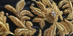 Zardozi Embroidery Fabric