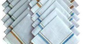 Mens White Handkerchiefs