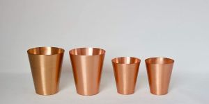 Copper Tumbler Set