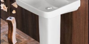 575x430x120mm Ceramic Basin with Pedestal