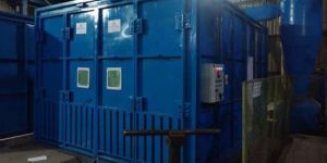 Full Floor Screw Conveyor Type Blast Room System