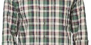 TF-1731 Light Green Mens Linen Shirts