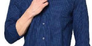 TF-1860 Blue Mens Formal Shirts