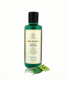 Khadi Natural Neem Sat Herbal Shampoo 210ml