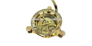 Brass Sundial Compass