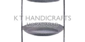 31x12 Inch Galvanized Metal Cake Stand