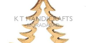 Pure Brass Christmas Tree Shaped Candle Holder