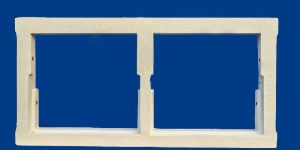 2 Panel Wooden Window Frame