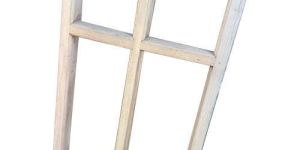 Rectangular Wooden Window Frame