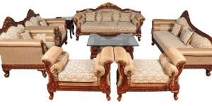 Antique Wooden Sofa Set