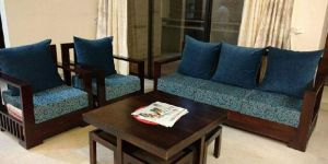 Sheesham Wood Sofa Set