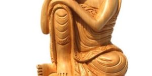 Wooden Buddha Statue
