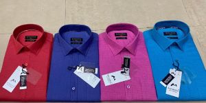 Mens Formal Shirts Dot print 7600.2