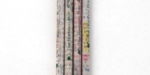 Recycled Newspaper Pencils with Seed