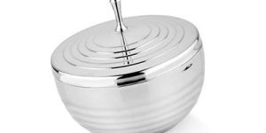 Stainless Steel Wave Serving Bowl