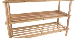 Wooden Shoe Rack