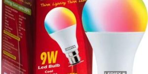 LEDIFY 9W Round B22 LED Bulb (Multicolor)