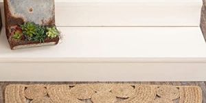 Half Circle Jute Rug