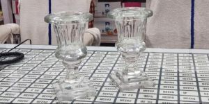 Glass Heavy Candle Stand