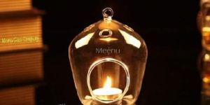 Glass T-Light Candle Holder