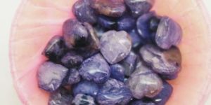 Charoite Stone Heart