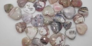 Pink Opal Heart