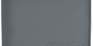 Leather Wallet Gray