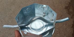 GI Hexagonal Fan Box
