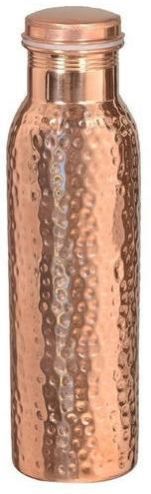 Copper Hammered Bottle
