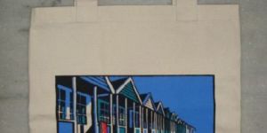 .PRINTED COTTON BAG.